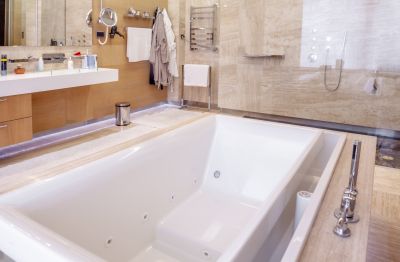 Spa-Style Bathtub Setup