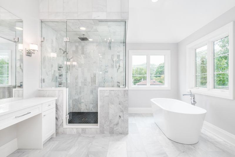 Luxurious Master Bathroom Floors